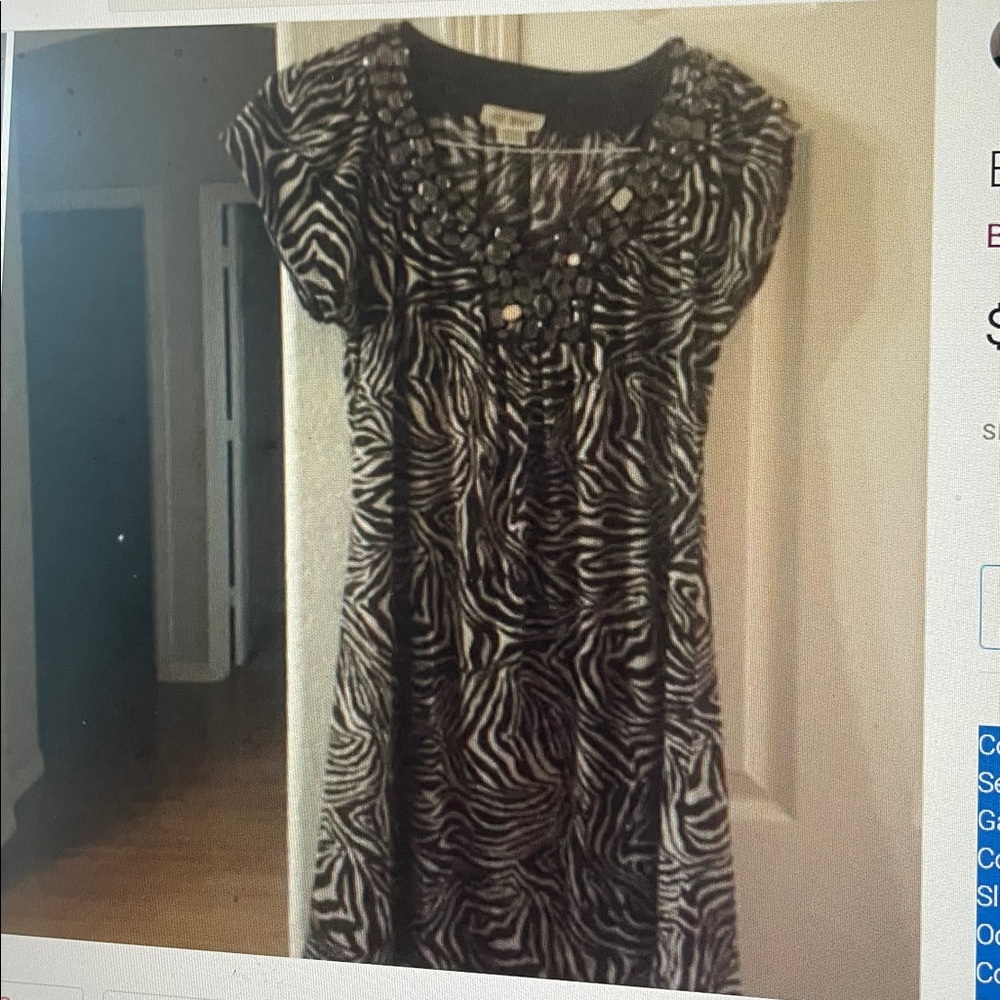 Bizz animal print top/dress L